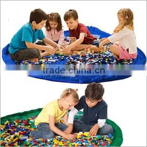 Fast Pack up Fabric Toy Storage Bag thumbnail-1