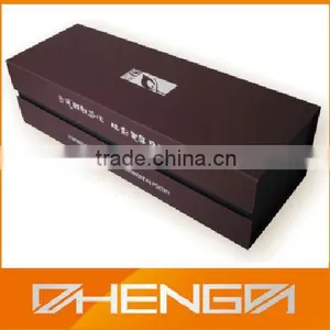Hot!!! Popular Customized Design Single Wine Bottle Gift Packaging Paper Box(ZDC14-035) thumbnail-1