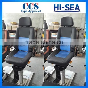 Boat Ship Helmsman Chair Black & White thumbnail-5