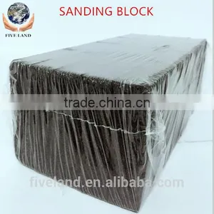Wholesales Polishing Door Abrasive Tools Red A.O Sanding Sponge Block thumbnail-3