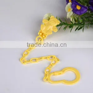 Silicone Pacifier Soother/chupeta Pacifier Clips thumbnail-2