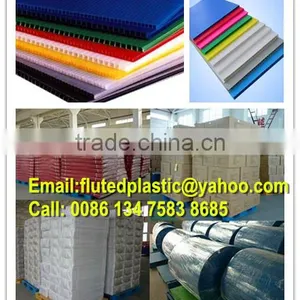 Corrugated Plastic Sheet/Corflute/Coroplast for Wall Covering/flooring Protection thumbnail-1
