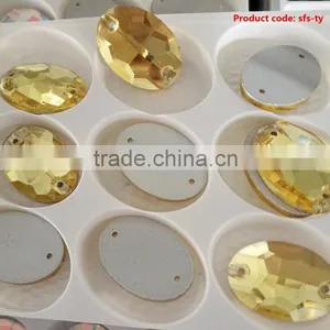 Most Popular OEM Design Hanging Glass Crystals With Different Size for Clothes thumbnail-4