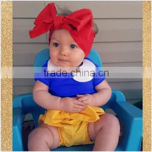 Wholesale Baby Clothes Supplier Kids Shirt and Shorts With Head Band thumbnail-3