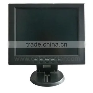Black White Color Vga Hdmi Usb av tv Input 10inch Square Lcd tv thumbnail-5