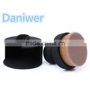 New Arrival O! Circle Oval Brush Style Foundation Makeup Air Brush Loose Powder Synthetic Hair Brush Big One thumbnail-4