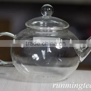 Borosilicate Glass Pot With Stainless Steel Insert Spout ,540ml thumbnail-1