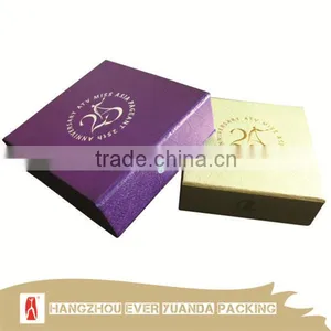2013 Luxury Custom Logo Printed Paper Wedding Gift Boxes for Sale, thumbnail-1