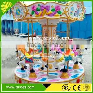 Hot Sale Kid Ride Carousel for Amusement Park Ride thumbnail-3