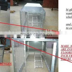 Cheaper Stainless Steel Chicken Cage With Wheels thumbnail-1