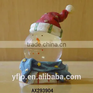 Resin/Polyresin Christmas Crafts of Snow Ball thumbnail-5