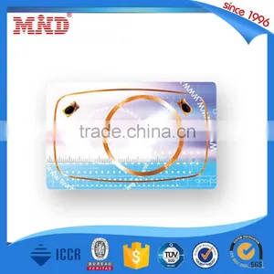MDD25 Dual Frequency EM4442 Chip Card Hybird Rfid Smart Card thumbnail-2