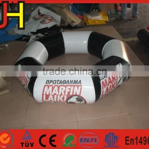 1.5m Diameter PVC Tarpaulin Inflatable Water Round Ring For Sale thumbnail-1