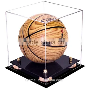 Hot Selling OEM Service High Quality Fashionable Acrylic Football Display Boxes / Racks for Football Fans thumbnail-3