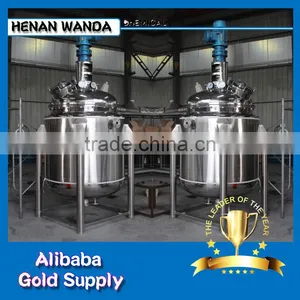 S304/S316 Stainless Steel 8000L Jacketed Heating Chemical Reaction Kettle Stirred Tank Reactor thumbnail-1