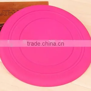 Soft Frisbee Rubber Flying Disc Pet Flyer Silicone Frisbee thumbnail-3