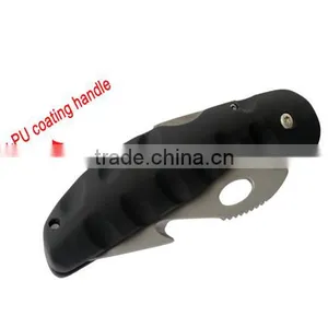 420 Stainless Steel PU Coating Handle Sharp Cheap Antique Pocket Survival Folding Knife thumbnail-3