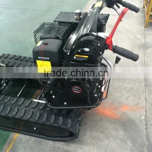 Europe Hot Selling 500kg Mini Construction Green Track Dumper thumbnail-6