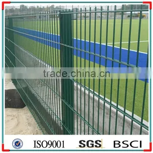 Powder Coated Double Wire Fence, Commercial Metal Fence Panels thumbnail-1