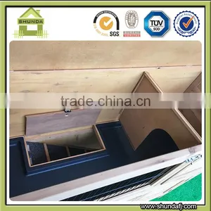 SDR020 Animal House Two-storey Double-decker Wooden Rabbit Cages thumbnail-4