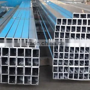 Customized Aluminum Square Tube, Aluminum Profile Extrusion, ISO Factory Direct thumbnail-1