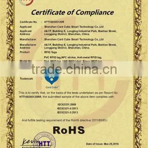 Customized Logo Printing Paper Ultralight Blank NFC Label thumbnail-3