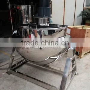 New Style Tilting Jacketed Cooking Porridge Machine,High Quality Porridge Steam Jacket Kettle thumbnail-4