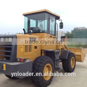 1.1CBM Yineng Loader Shan Dong Cat Engine YN Wheel Loader With Grass Grasper /clamp Shan Dong thumbnail-6