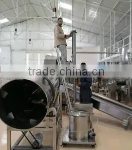 Popular and CE ISO BV Certificate Potato Chips/puff Corn Snacks/ Popcorn Twin Rollers Flavoring Machine/seasoning Machine thumbnail-1