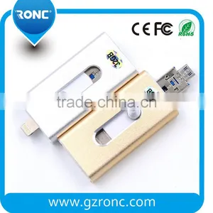 3 in 1 Multifunctional Micro USB OTG Memory Pendrive 8GB Otg Usb Flash Drive thumbnail-4
