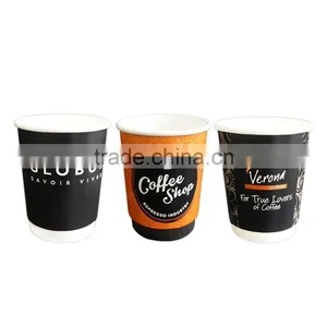 Factory Price High Quality Double Wall Paper Coffee Cups thumbnail-6