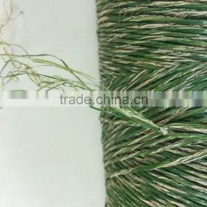 11000dtex /16F PE Straight & PP Curl Artificial Landscaping Grass Yarn thumbnail-1