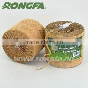 500m Craft Paper Twist Tie With Plastic Net Bag thumbnail-1