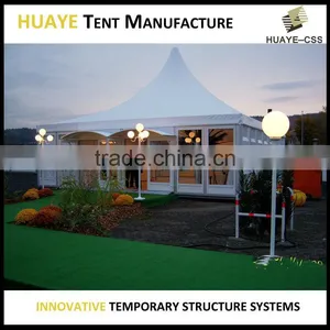 Popular High Peak Tent for Party 6x6m Pagoda Wedding Tents thumbnail-1