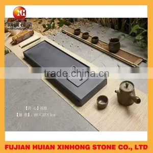 Traditional Chinese Culture Slate Stone Tea Tray thumbnail-1