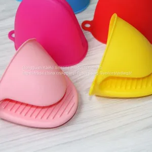 Baking Tool Easy Grip Silicone Glove Oven Mitt thumbnail-3