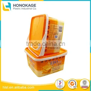 Wholesale Colorful Plastic Container Set With IML Printing, Food Parcel Container thumbnail-1