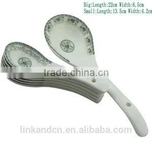 SP1521 Haonai Chinese Ceramic Spoon, Ceramic Soup Spoon thumbnail-3