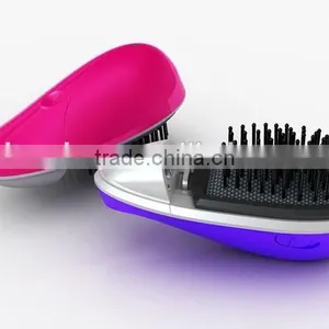 2015 Hot Selling Hair Beauty Comb Anti-static Comb Mini Portable Anion Hair Beauty Comb thumbnail-2