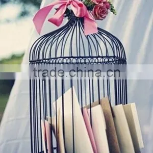 Decorative Metal Bird Cages , Garden Decor Metal Bird Cages, Fancy Bird Cages, Wedding Bird Cages, Wedding Favors thumbnail-1