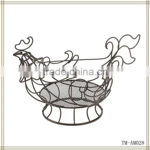 Powder Coatting Twist Chicken Shaped Wire Egg Holder thumbnail-1