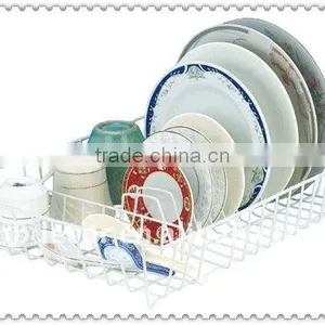 Rectangle Dish Plate Metal Rack Kitchen Dish Rack thumbnail-1