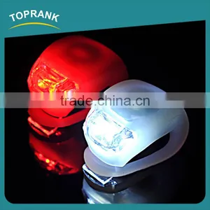 Promotional Colorful Front Rear Waterproof Led Decorative Silicone Bike Light thumbnail-2