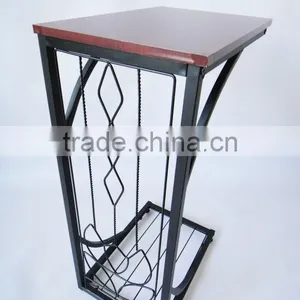 RH-4624 Metal Frame Gramercy Accent End Table Sofa Side Table thumbnail-3