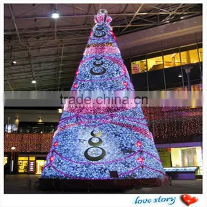 SJ2017500124 10m Outdoor Xmas Tree Artificial Lighting Colorful Christmas Tree for Christmas Festival thumbnail-1