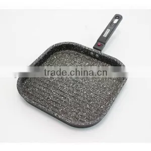 Non Stick Marbel Coating Multi-use Divided Frying Pan thumbnail-3