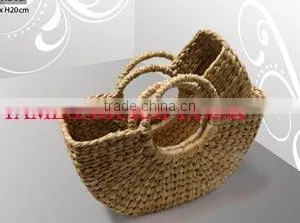 WATER HYACINTH HANDBAG/ BASKET TCC-HB03 thumbnail-1
