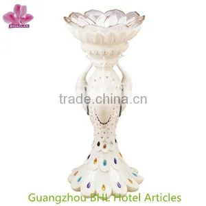 Peacock Wedding Decoration Resin Peacock Statue thumbnail-3