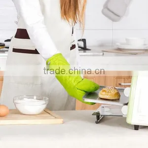 Wholesale Heat Resistant Oven Mitts Cotton Kitchen Microwave Oven Glove thumbnail-2