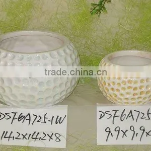 Honeycomb Cheap Ceramic Flower Pot thumbnail-1